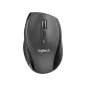   Egér, vezeték nélküli, lézeres, normál méret, USB, LOGITECH "M705 Marathon", fekete