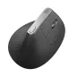   Egér, vezeték nélküli, vertikális, LOGITECH "MX Vertical", grafitszürke