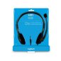   Fejhallgató, mikrofonnal, vezetékes, LOGITECH "H111", fekete