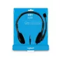   Fejhallgató, mikrofonnal, vezetékes, LOGITECH "H111", fekete