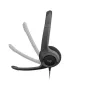   Fejhallgató, mikrofonnal, USB csatlakozás, LOGITECH "H390"