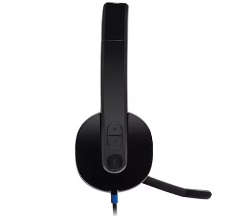 Fejhallgató, mikrofonnal, USB csatlakozás, LOGITECH "H540"