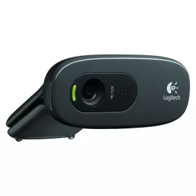   Webkamera, beépített mikrofonnal, USB, LOGITECH, "C270"