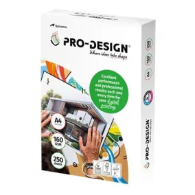 Másolópapír, digitális, A4, 160 g, PRO-DESIGN