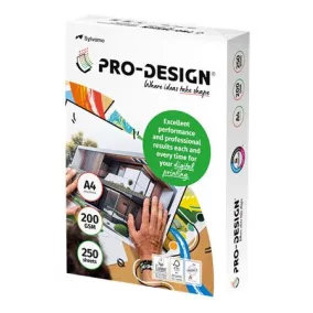 Másolópapír, digitális, A4, 200 g, PRO-DESIGN