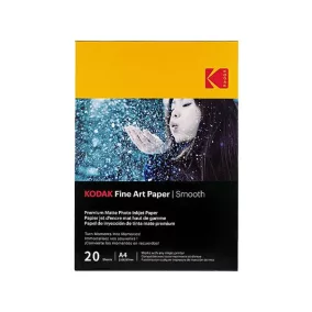   Fotópapír, tintasugaras, A4, 230 g, matt, KODAK "Fine Art"