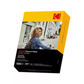   Fotópapír, tintasugaras, 10x15 cm, 230 g, fényes, KODAK "Fine Art"