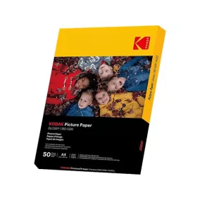   Fotópapír, tintasugaras, A4, 180 g, fényes, KODAK "Fine Art"