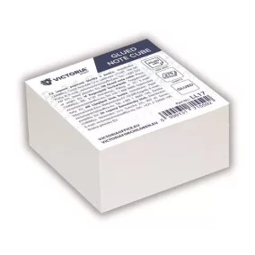 Kockatömb, 85x85x40 mm, ragasztott, VICTORIA OFFICE