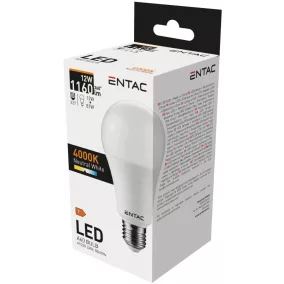 Entac LED Globe E27 12W NW 4000K