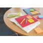   Öntapadó jegyzettömb, 76x76 mm, 350 lap, 3M POSTIT "Super Sticky", sárga