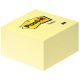 Öntapadó jegyzettömb, 76x76 mm, 450 lap, 3M POSTIT, sárga