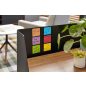   Öntapadó jegyzettömb, 76x76 mm, 12x90 lap, 3M POSTIT "Super Sticky", ultra sárga