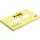 Öntapadó jegyzettömb, 76x127 mm, 100 lap, 3M POSTIT, kanári sárga