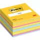 Öntapadó jegyzettömb, 76x76 mm, 450 lap, 3M POSTIT, vegyes színek