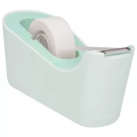   Ragasztószalag-adagoló, asztali, feltöltött, 3M SCOTCH "C18", menta