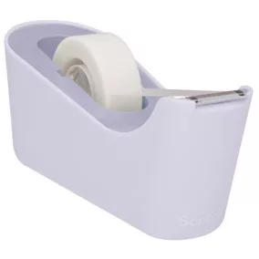   Ragasztószalag-adagoló, asztali, feltöltött, 3M SCOTCH "C18", levendula