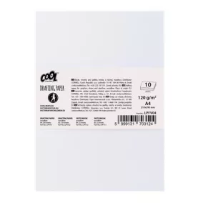 Rajzlap, famentes, A4, 120 g/m2, COOL BY VICTORIA