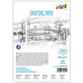 Műszaki rajzlap, A4, COOL BY VICTORIA