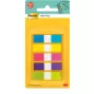   Jelölőcímke, műanyag, 5x20 lap, 12x43 mm, 3M POSTIT, vegyes