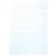 Rovatolt papír, A3, vonalas, VICTORIA PAPER