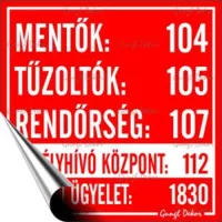 Információs és tájékoztató jelek