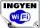 Információs matrica, 11,6x16,6 cm, "Ingyen Wifi"