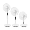 Álló ventilátor, távirányítóval, állítható magasság, 40 cm, 60 W, HOME