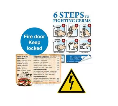 Etikett, lézernyomtatókhoz, A4, műanyag, kültéri, XEROX "Nevertear", fehér, 50 etikett/csomag