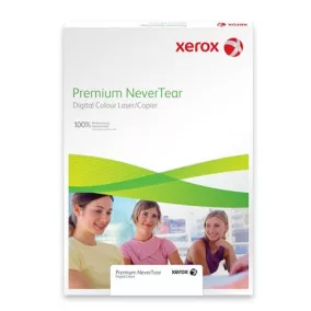   Speciális média, téphetetlen, A4, 95 mikron, műanyag alapú, vízálló, XEROX "Nevertear"