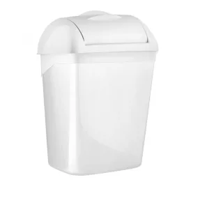   Mar plast falra is szerelhető fehér szemetes, intim tasak gyűjtő  8 L