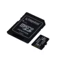   Memóriakártya, microSDXC,64GB, CL10/UHS-I/U1/V10/A1, adapter, KINGSTON "Canvas Select Plus"