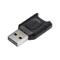   Kártyaolvasó, microSD kártyához, USB 3.2 Gen 1, KINGSTON "MobileLite Plus"