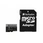   Memóriakártya, microSDXC, 256GB, CL10/U3/A2, 100/90 MB/s, adapter, VERBATIM "PRO"