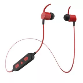   Fülhallgató, vezeték nélküli, Bluetooth 5.1, mikrofonnal, MAXELL "Solid", piros