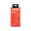 Fülhallgató, vezeték nélküli, Bluetooth 5.1, mikrofonnal, MAXELL "Solid", piros