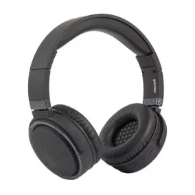   Fejhallgató, vezeték nélküli, Bluetooth, mikrofon, MAXELL "B-52", fekete