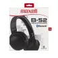   Fejhallgató, vezeték nélküli, Bluetooth, mikrofon, MAXELL "B-52", fekete