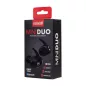   Fülhallgató, vezeték nélküli, Bluetooth 5.0, mikrofonnal, MAXELL "Mini Duo", fekete