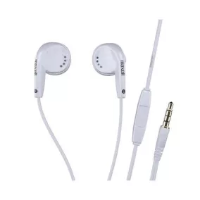   Fülhallgató, mikrofonnal, MAXELL "PureBuds", fehér