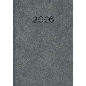   Naptár, tervező, A5, heti, DAYLINER "Animal", Wolf-szürke