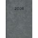 Naptár, tervező, A5, heti, DAYLINER "Animal", Wolf-szürke