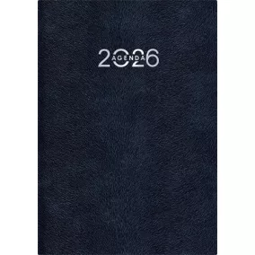   Naptár, tervező, A5, napi, DAYLINER "Animal", Toro-fekete