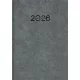 Naptár, tervező, A5, napi, DAYLINER "Animal", Wolf-szürke