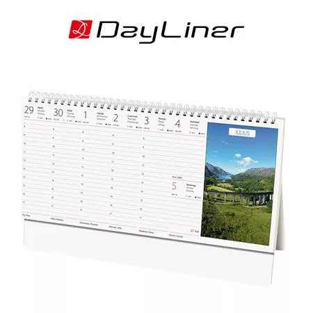 Naptár, asztali, álló, DAYLINER "Európa"