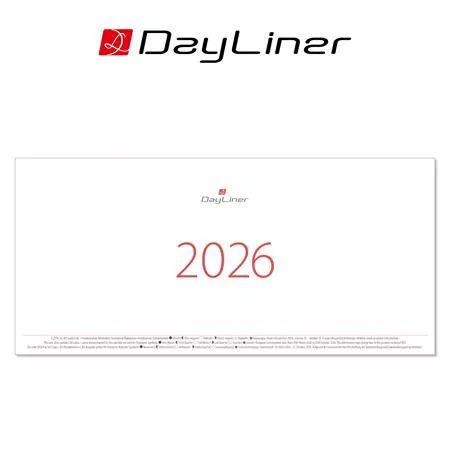 Naptár, asztali, fekvő, DAYLINER, "Oktáv"