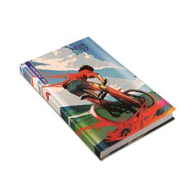 Diák zsebkönyv, heti, 2026/2027 tanév, REALSYSTEM, biker