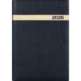   Naptár, tervező, B5, heti, DAYLINER, "The Boss", fekete