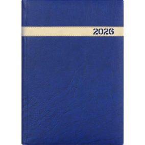   Naptár, tervező, B5, heti, DAYLINER, "The Boss", kék