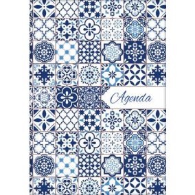   Naptár, tervező, A5, heti, DAYLINER, "Colors", Ceramic